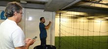 Comisión del fútbol brasilero visitó “el Pascual”, donde la Canarinha jugará su primer partido de Copa América