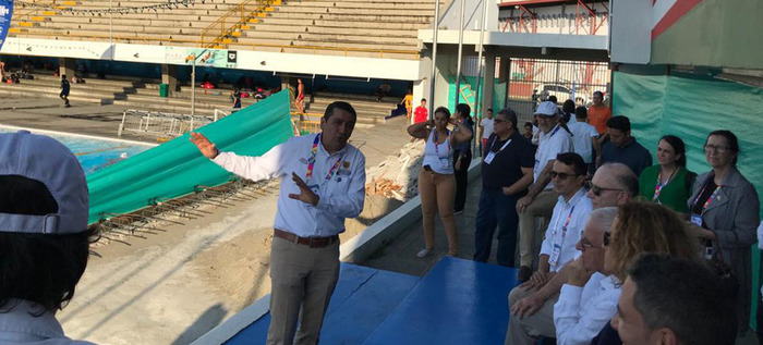 Panam Sports hizo visita a los escenarios donde flameará en 2021 la llama de los Juegos Panamericanos Juniors