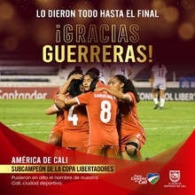América de Cali, ¡orgullo del fútbol femenino colombiano!