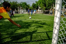 Barrio La Fortaleza tiene una nueva ‘joya’ deportiva