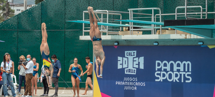 Trampolines de clavados de las piscinas Hernando Botero O’byrne se estrenaron en los  Panamericanos Junior