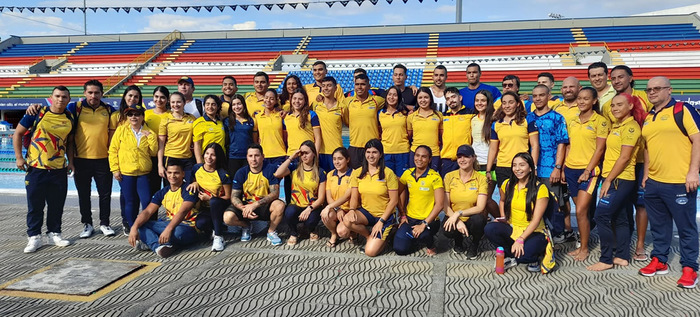 Cali respira Mundial de Natación Aletas con llegada de selección Colombia y otros países.