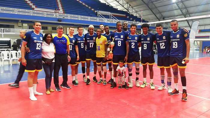 Colombia se quedó con el título de la Copa Masculina de Voleibol Toyota-Cali Ciudad Deportiva