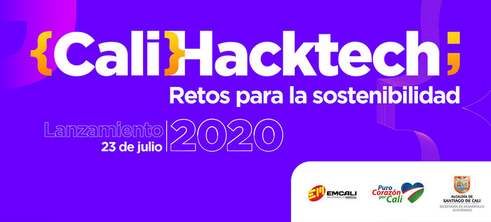 Mañana: gran lanzamiento de “Cali Hacktech 2020, retos para la sostenibilidad”