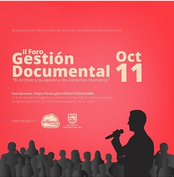Foro de Gestión Documental “El Archivo y su aporte en los Derechos Humanos”