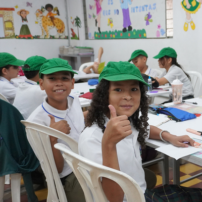 Huerta escolar caleña participa en concurso internacional