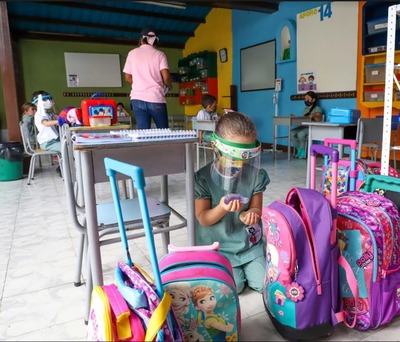Jardines infantiles y colegios privados de Cali celebran el regreso a la presencialidad