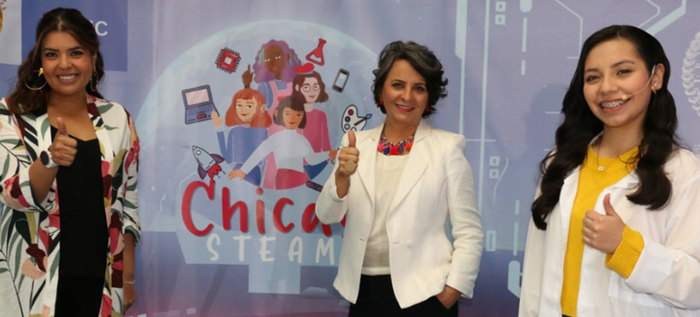 Niñas y adolescentes de las instituciones públicas y privadas participarán en el programa Chicas STEAM