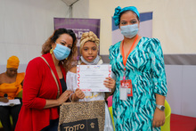Entre sombreros y turbantes se premiaron los estudiantes ganadores de encuentro de poesía afrocolombiano 