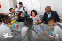 Inició la Jornada Única 2023, que suministra a los estudiantes almuerzo del PAE 