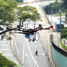 Demostración uso de drones para acciones preventivas