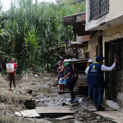 Alcaldía no desampara a las familias del Jarillón afectadas por las lluvias