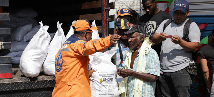 Avanza entrega de asistencia humanitaria a los afectados por temporada de lluvias