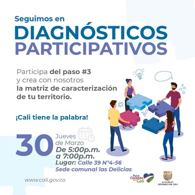 Diagnósticos participativos Las delicias