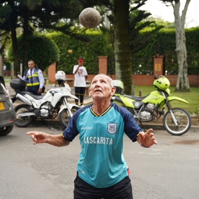 En el Sudamericano sub 20, Manuel Loor ´el malabarista con la piedra bien puesta´