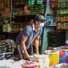 Comerciantes, clientes y trabajadores de Santa Elena, consecuentes con el cierre