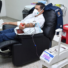 Alcalde Ospina donó sangre para contribuir a guardar la vida 