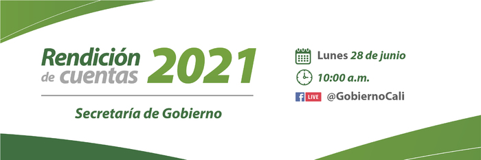 Secretaría de Gobierno invita a su primera rendición de cuentas de 2021