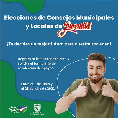 1 de junio, inicia proceso para la inscripción y participación de los Consejos Municipales y Locales de Juventud