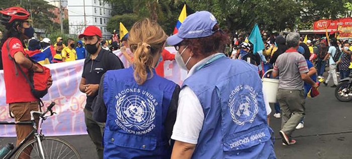 ONU Derechos Humanos destaca el diálogo en Cali, a un año del paro nacional