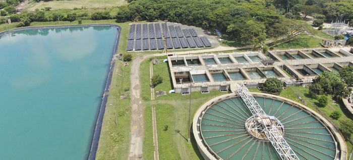 Emcali usa energía solar para producir agua potable en la planta de Puerto Mallarino