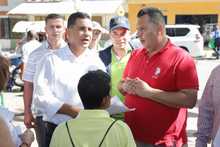 Comunidad del barrio El Guabal recibió al alcalde Jorge Iván Ospina, en la sexta jornada de Gobierno al Barrio 