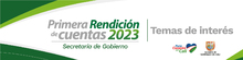 Secretaría de Gobierno invita a la ciudadanía a plantear temas de interés para primera Rendición de Cuentas de 2023