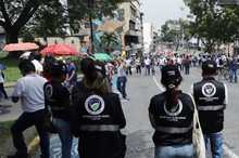 Con cultura ciudadana, miles de marchantes apoyaron en Cali las reformas del Gobierno Nacional