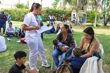Encuentro “Hechos de Corazón” en el barrio Floralia para combatir el Dengue