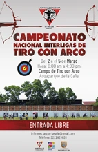 PRIMERA PARADA NACIONAL INTERLIGAS DE TIRO CON ARCO SEDE CIUDAD DE CALI 