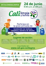 Cali Limpia y Bonita: Gran jornada de embellecimiento