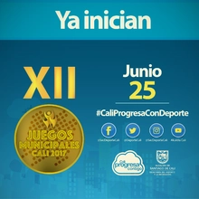 XII Juegos Municipales Cali 2017