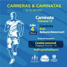 Caminata Ruta Belisario Betancourt