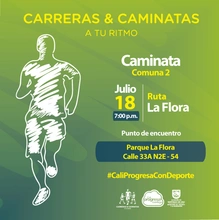 Caminata Comuna 2 Ruta La Flora