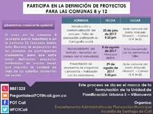 Taller de cartografía social - participación ciudadana comunas 8 y 12 - UPU 5
