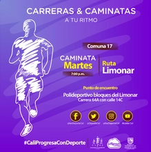 Caminata comuna 17 Ruta El Limonar
