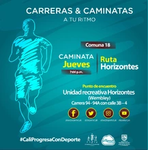 Caminata comuna 18 Ruta Horizontes