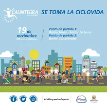 Calintegra se toma la Ciclovida