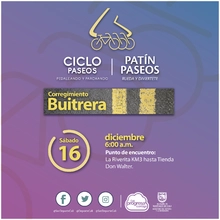Ciclo y Patín Paseo corregimiento La Buitrera