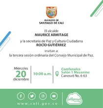 Sesión Consejo Municipal de Paz