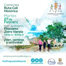 Caminata ruta Cali Histórica