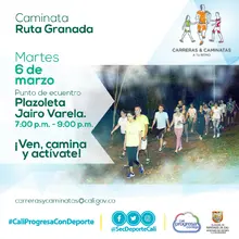 Caminata ruta Granada