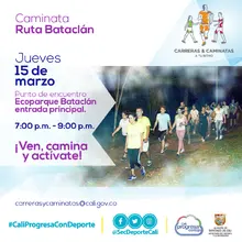 Caminata ruta Bataclán