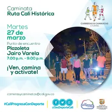 Caminata ruta Cali Histórica 