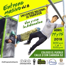Entreno Masivo Vol. 8  Encuentro Nacional de Parkour día 2