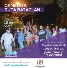 Caminata ruta Bataclán