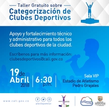 Taller gratuito Categorización de Clubes Deportivos