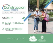 Taller para la construcción de la Política Pública de Espacio Público