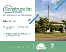 Taller de construcción de la Política Pública de Espacio Público