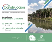 Jornada de construcción colectiva de la Política Pública de Espacio Público
